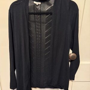 Maurices Black Knit Cardigan